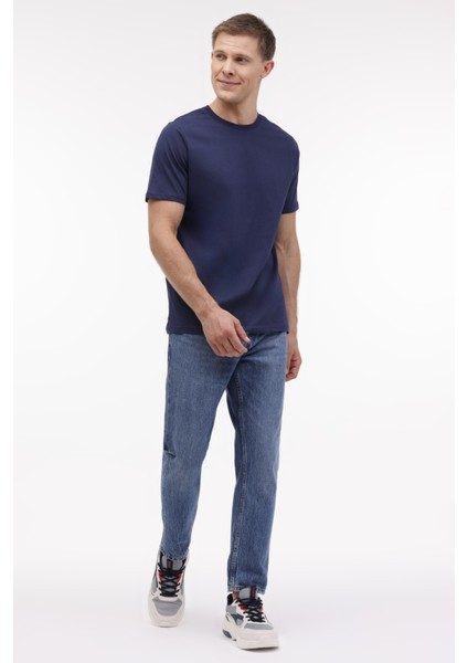 MB SN220 T Shırt 4pr Lacivert Erkek Kısa Kol T-Shirt modelleri