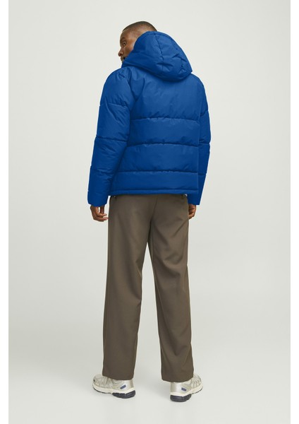 Jjworld Puffer Jacket Mor Erkek Mont fiyatları