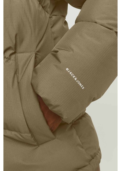 Jjworld Puffer Jacket Bej Erkek Mont fırsatları