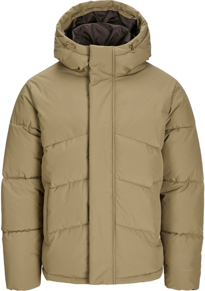 Jjworld Puffer Jacket Bej Erkek Mont indirimleri