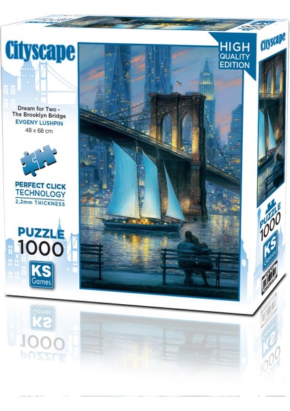 Ks Gamesdream For Tw 1000 Parça Puzzle