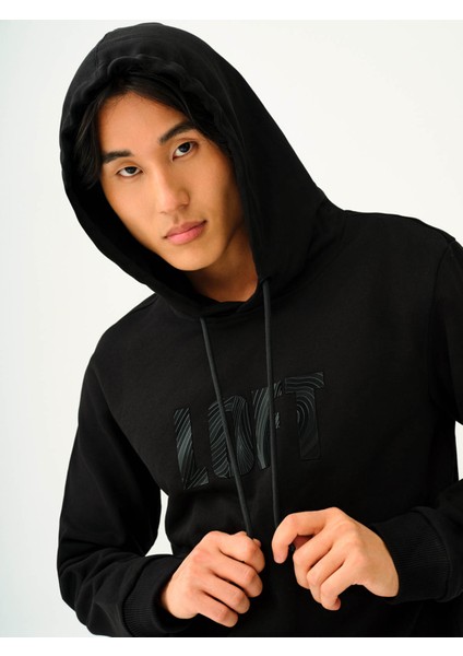 Erkek Sweatshirt Siyah LF2038105 fiyatları