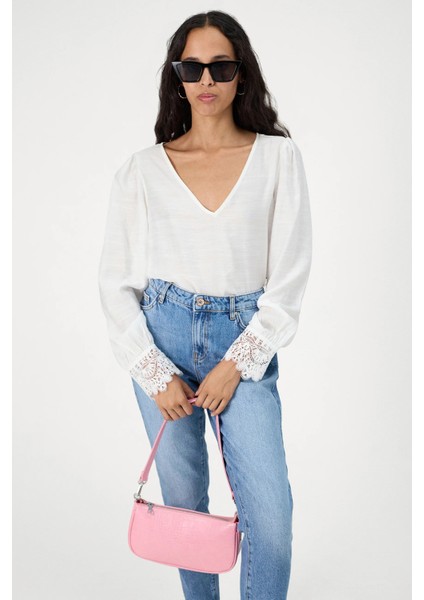 Kadın Onltonnı Rahat Kalıp Boyfriend Jean Pantolon 15302695 Mavi fiyatları