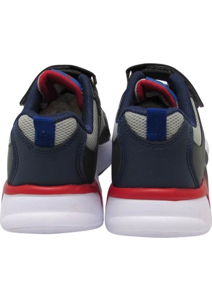 P-1424 Buz/gri Çocuk Cırtlı Sneakers Spor Ayakkabı modelleri