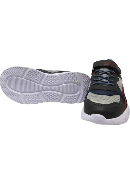 P-1424 Buz/gri Çocuk Cırtlı Sneakers Spor Ayakkabı fırsatları