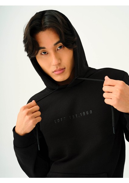 Erkek Sweatshirt Siyah LF2038143 modelleri