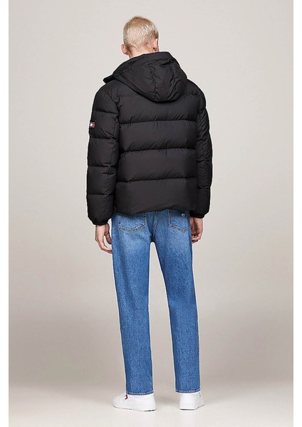 Tjm Essentıal Down Jacket Siyah Erkek Mont fırsatları
