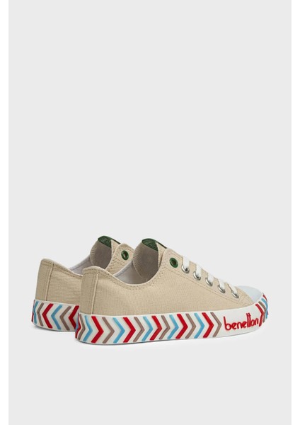 BN-30624 Bej Kadın Kısa Convers