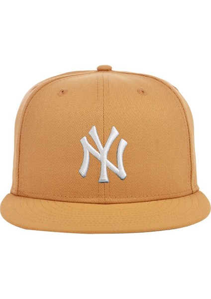 Ny New York Nakışlı Heritage Şapka Premium Sarı Hiphop Cap Unisex - Ayarlanabilir
