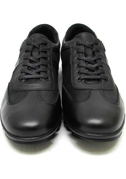 FSC-6505 Siyah Erkek Bağlı Casual Ayakkabı