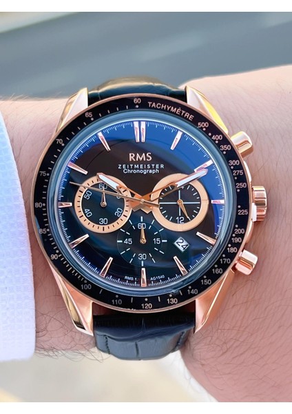 Romanson Deri Kordon Iç Fonksiyonları Aktif 5 Atm Suya Dayanıklı Erkek Kol Saati AG1540.08 fiyatları