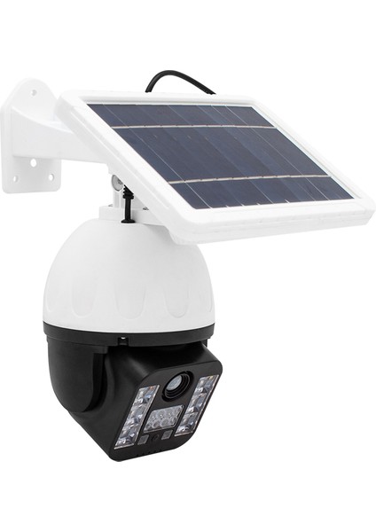 Powermaster T-30 Solar Güneş Enerjili Panelli Hareket Sensörlü Ledli Maket Kamera Caydırıcı Kamera