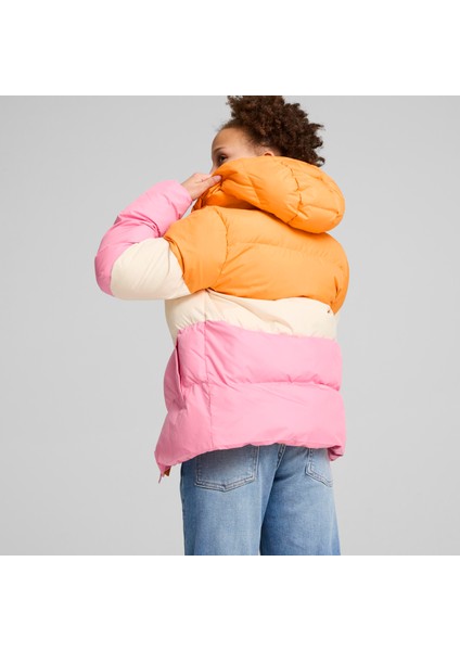 Poly Hooded Puffer Jacket Genç Ceket