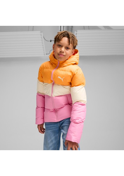 Poly Hooded Puffer Jacket Genç Ceket