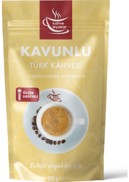 Kavunlu Türk Kahvesi 200 gr Paket