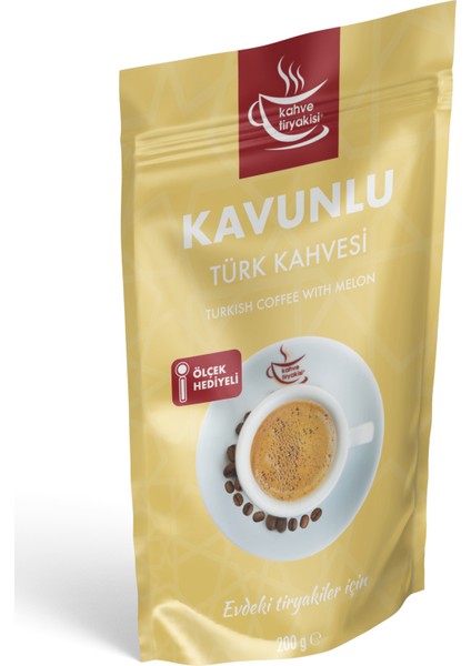 Kavunlu Türk Kahvesi 200 gr Paket