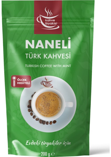 Naneli Türk Kahvesi 200 gr Paket