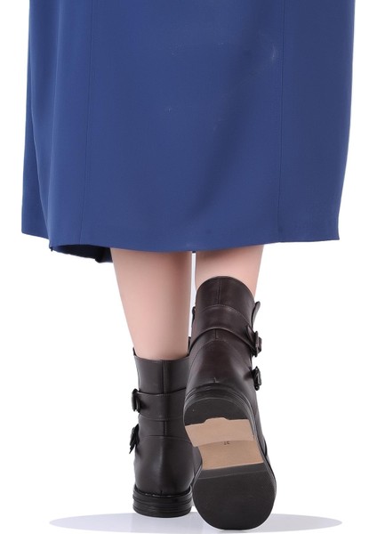 K151204 Termal Kürklü Kadın Klasik Düz Kışlık Bot modelleri