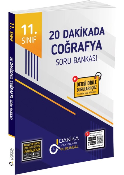 11. Sınıf 20 Dakikada Coğrafya Soru Bankası