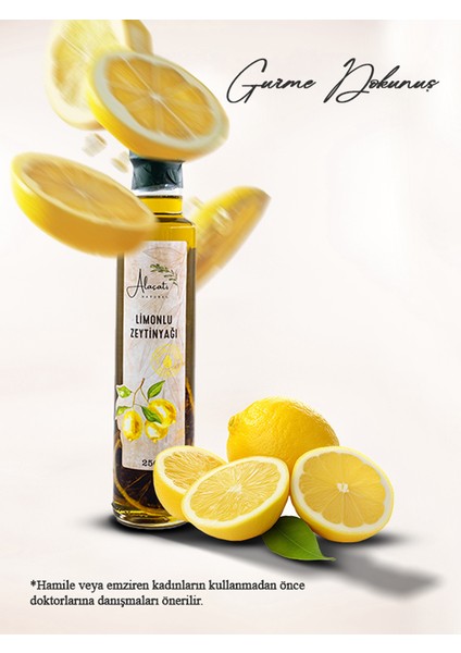 Limonlu Zeytinyağı 250 ml