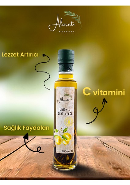 Limonlu Zeytinyağı 250 ml