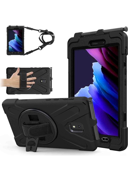 Samsung Galaxy Tab Active 5 SM-X306 Case Ergonomik Tasarım ve Kolay Kullanım Zırh Tablet Kılıfı