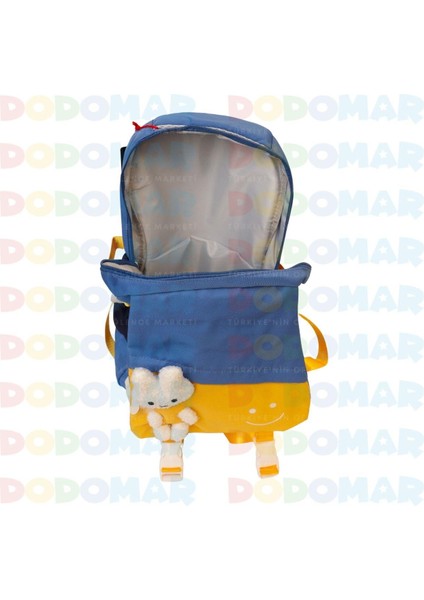 51665 ayıcık maskot 2göz okul sırt çantaMAVİ indirimleri