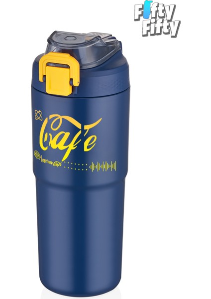 2'li Çelik Termos-Kahve Bardağı Seti 750ML Çift Kullanım Termos//450ML Mug Kahve Bardağı