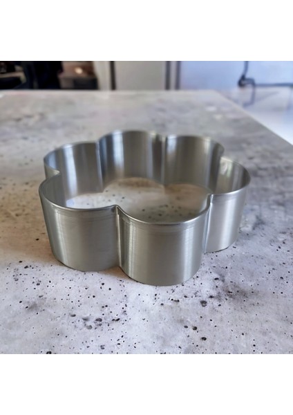 Metal Kurabiye Kopatı | Çiçek Kurabiye Kalıbı 7.5 cm