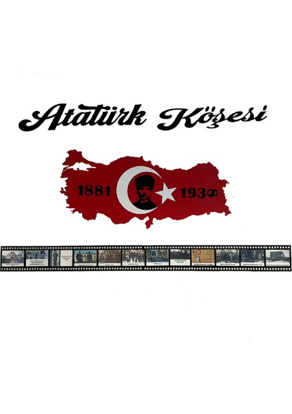 Atatürk Köşesi Türkiye Haritası ve Atatürk fiyatları