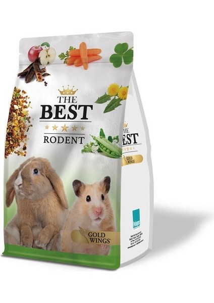 Gold Wings The Best Pellet Karışımı Kemirgen Yemi 1.25 kg - GWSP-003