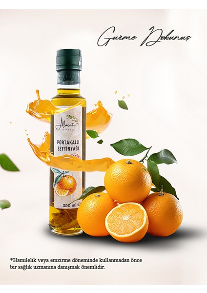 Portakallı Zeytinyağı 250 ml