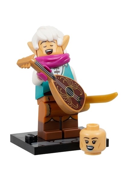 Minifigür 71047 Dungeons & Dragons® - 09 : Elf Bard