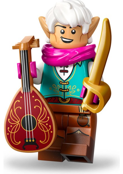 Minifigür 71047 Dungeons & Dragons® - 09 : Elf Bard