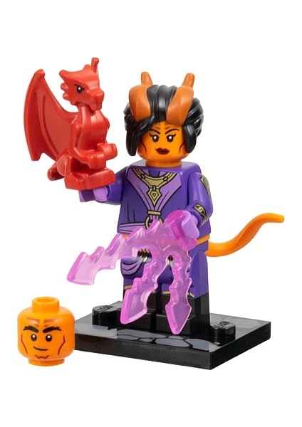 Minifigür 71047 Dungeons & Dragons® - 03 : Tiefling Sorcerer