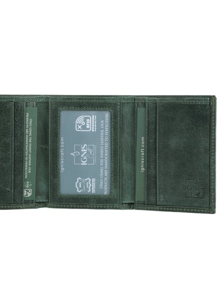 Mens Leather Wallet | Apex Jade