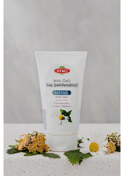 Bitki Özlü Saç Şekilendirici 5 Orta - Sert 150 ml