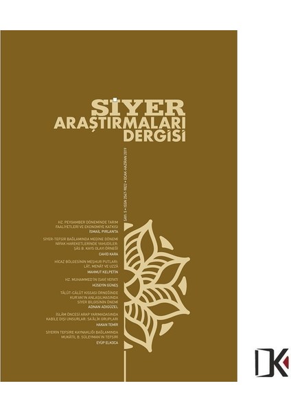 Siyer Araştırma 5. Sayı - Ocak – Haziran 2019