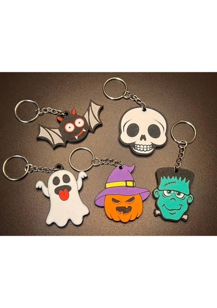 Sevimli Cadılar Bayramı Anahtarlıkları - Halloween Keychains