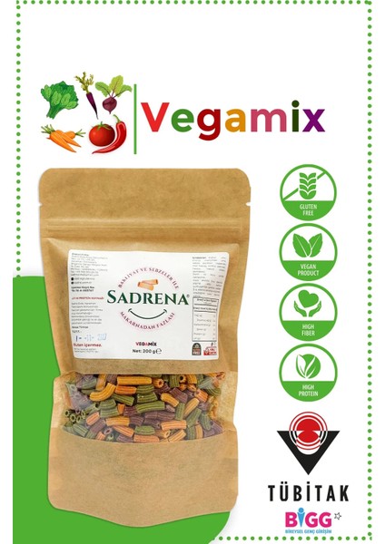 Glutensiz & Vegan Yüksek Protein ve Lif Içeren Makarna Karma Avantaj Seti 4 3 x 200 gr