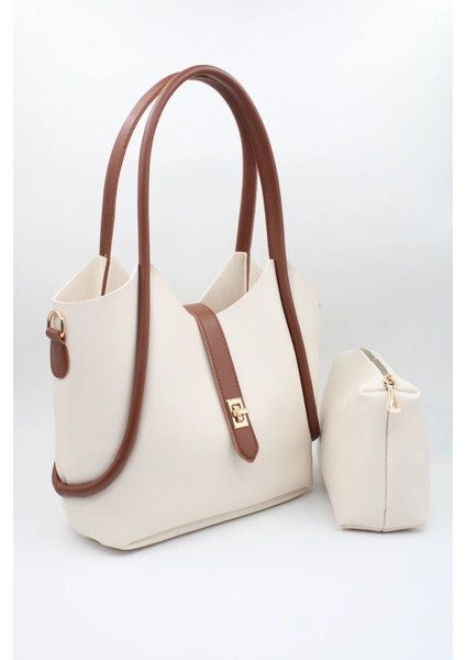 Kadın Iç Çantalı Retro El ve Omuz Çantası & Makyaj Çantası & Tote Çanta LF9029