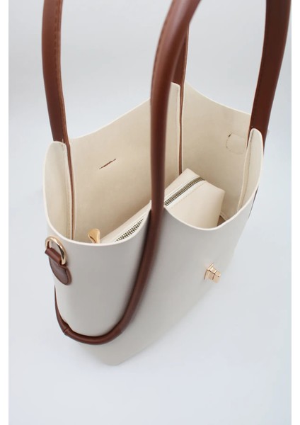 Kadın Iç Çantalı Retro El ve Omuz Çantası & Makyaj Çantası & Tote Çanta LF9029 indirimleri