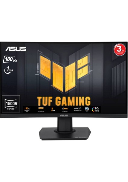 Tuf Gaming VG24VQER 23.6 1ms 180Hz Freesync Kavisli Fhd Oyuncu Monitörü