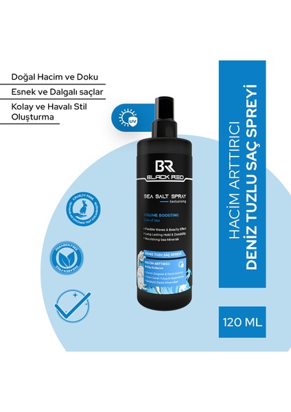 Saç Deniz Tuzu Spreyi - Sea Salt Spray Orta Tutuşlu Hacimlendirir Anti Uv Saç Şekillendirici