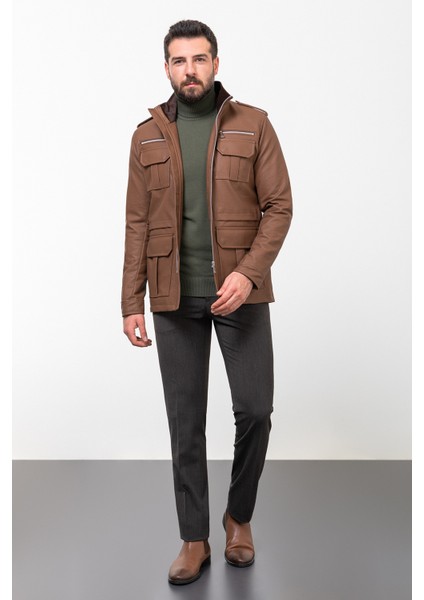 TRENCH HAKİM YAKA