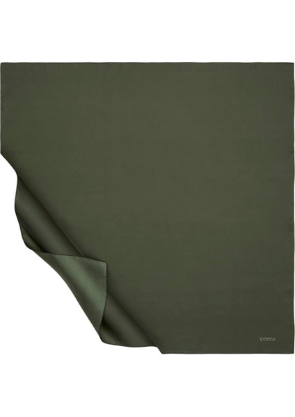 Ipekevi Düz Twill Ipek Eşarp - Zeytin