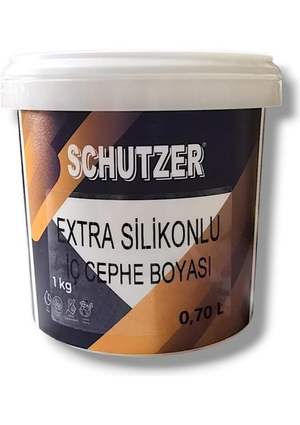 Antrasit Silikonlu Silinebilir Iç Cephe Boyası 0,70LT (1 Kg)