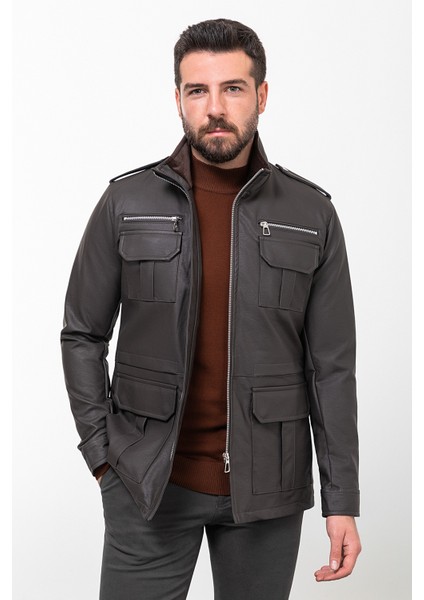 TRENCH HAKİM YAKA
