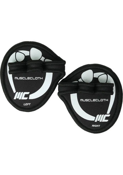 Grip Pads Fitness Eldiveni Siyah