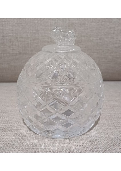 Delvetro Grand Chef Kelebek Serisi Cam Şekerlik & Lokumluk